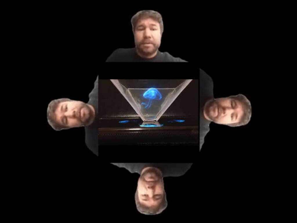 phone hologram creator