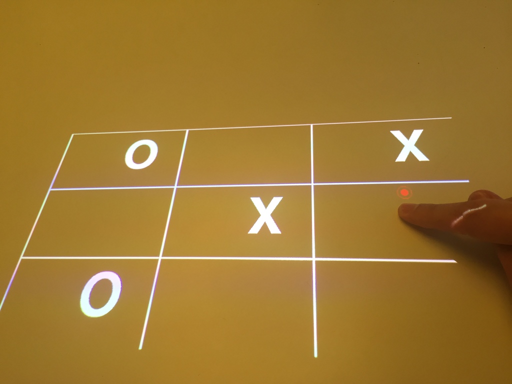 Interactive table-projection